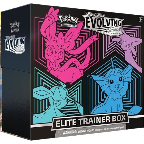 POKÉMON TCG Sword and Shield - Evolving Skies Elite Trainer Box (ETB Pair)