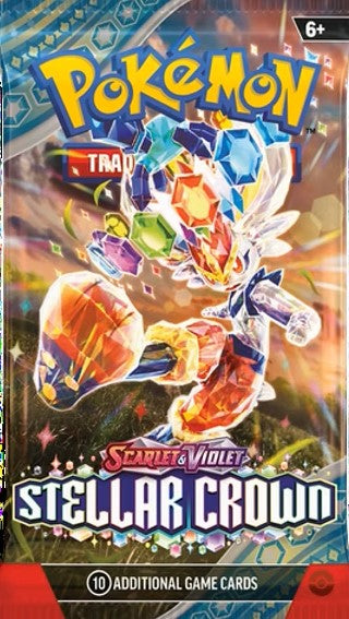 Pokemon – Stellar Crown – SV07 – English Booster Pack