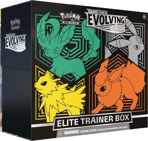 POKÉMON TCG Sword and Shield - Evolving Skies Elite Trainer Box (ETB Pair)