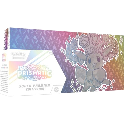 POKÉMON TCG Scarlet & Violet 8.5: Prismatic Evolutions Super-Premium Collection