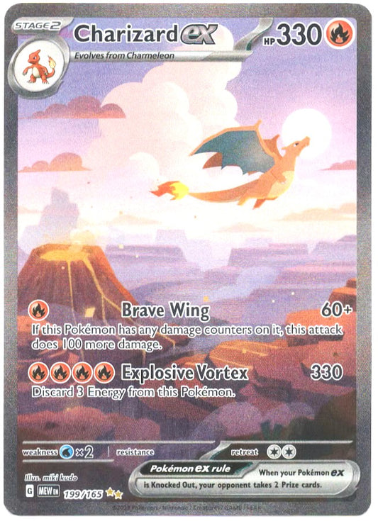 Charizard Ex 199/165 English