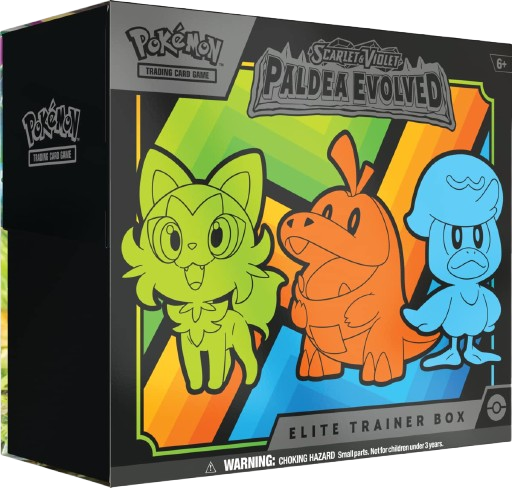 POKÉMON TCG Scarlet & Violet 2: Paldea Evolved Elite Trainer Box (ETB)