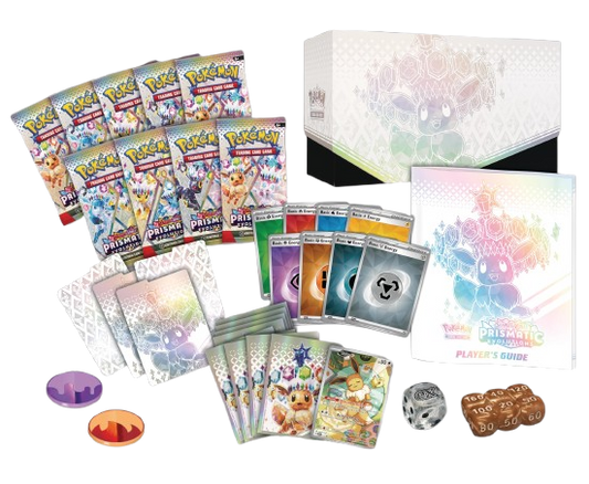 POKÉMON TCG Scarlet & Violet 8.5: Prismatic Evolutions Elite Trainer Box (ETB)
