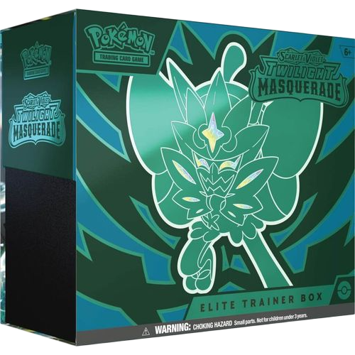 POKÉMON TCG Scarlet & Violet 6: Twilight Masquerade Elite Trainer Box (ETB)