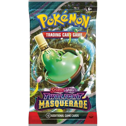POKÉMON TCG Scarlet & Violet 6: Twilight Masquerade Booster Pack